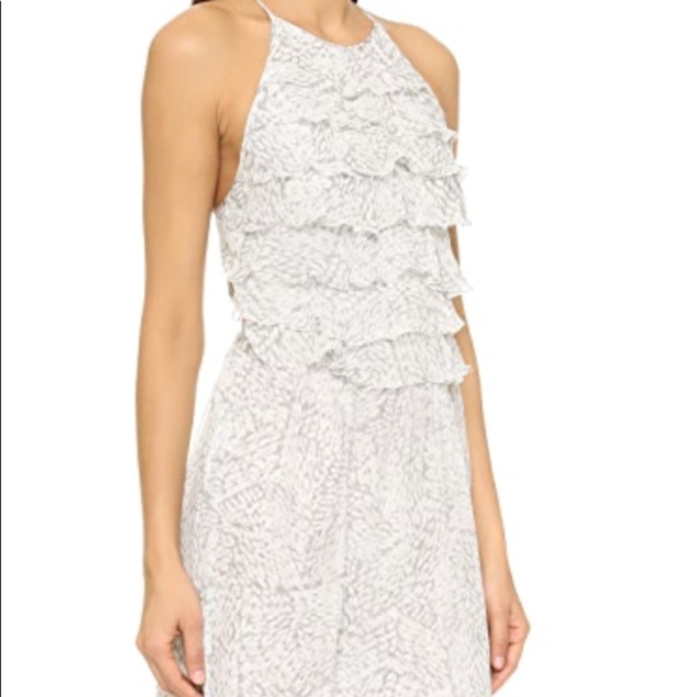 Adriana ruffle dress